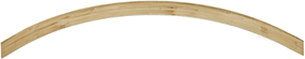 Leimholzbogen 189 cm aus kesseldruckimprägnierter Fichte